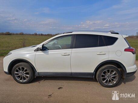 Toyota, RAV4, 2500, 180, бензин, внедорожник, автомат, полный привод, среднее состояние, левый, белый, 2 400 000 ₽
